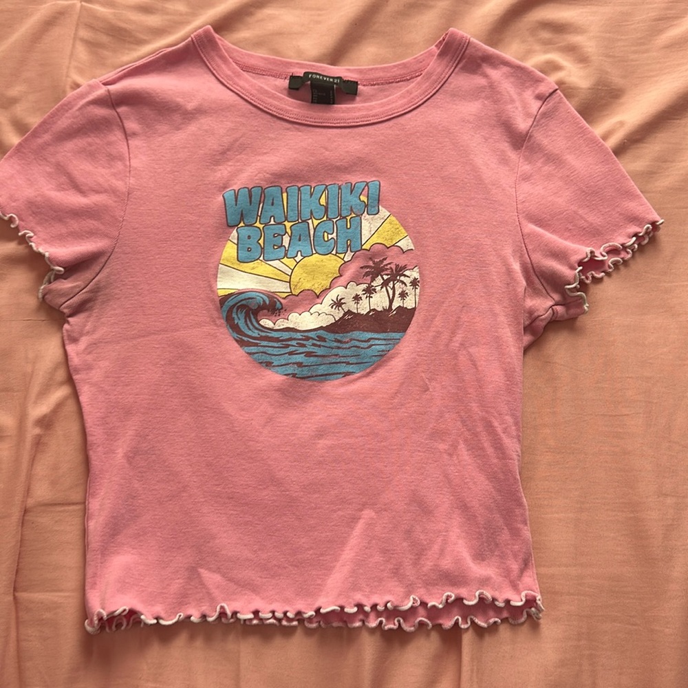 Pink Forever 21 Crop Top
Size S
